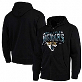 Men's Jacksonville Jaguars G III Sports by Carl Banks Perfect Season Full Zip Hoodie Black,baseball caps,new era cap wholesale,wholesale hats